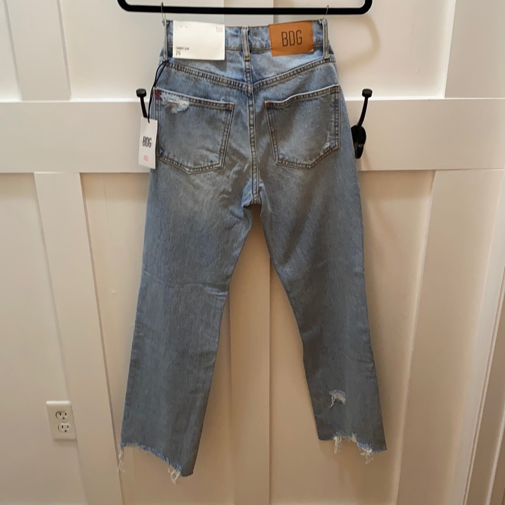 Urban Outfitters BDG NWT jeans size 24 distressed no stretch. - Picture 11 of 11